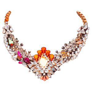 Shourouk Crystal Jewel Short Necklace